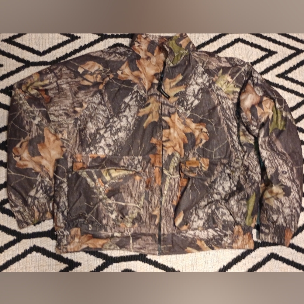 Vintage Woolrich camo hunting jacket mens Large